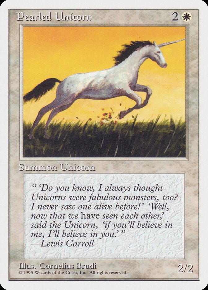 Pearled Unicorn [Rivals Quick Start Set] | Gate City Games LLC