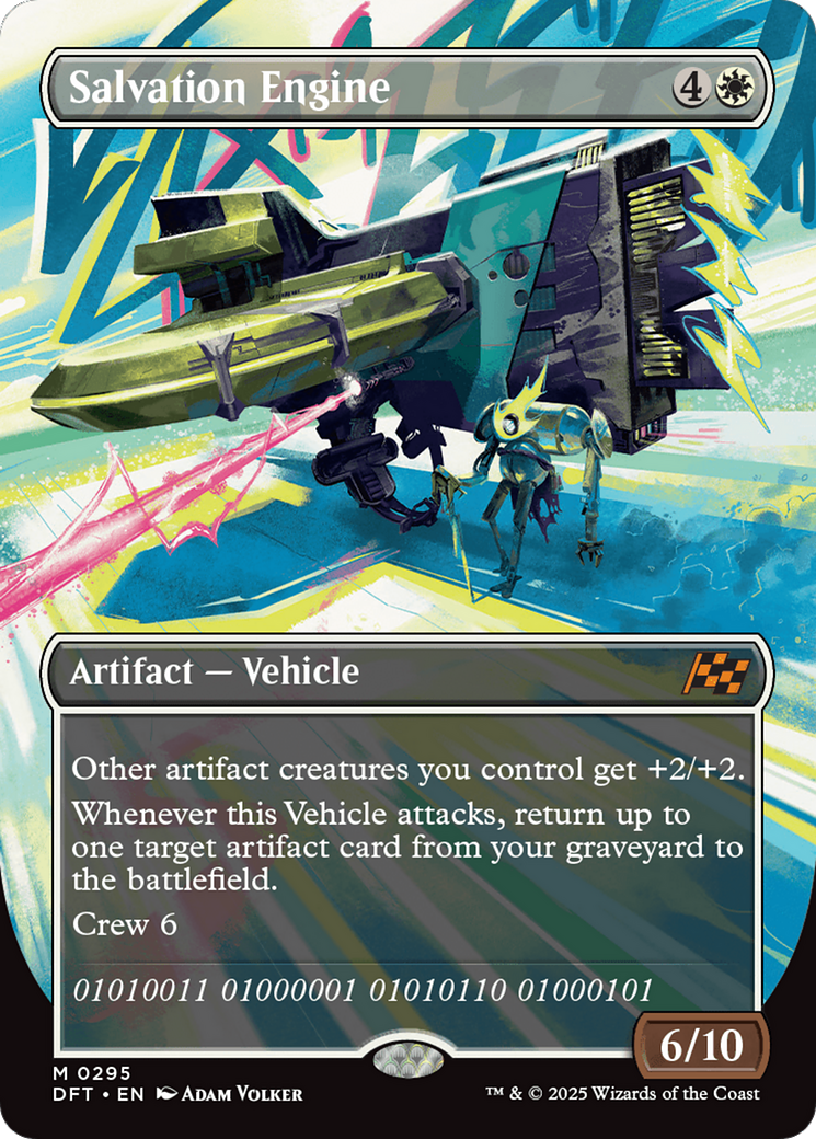 Salvation Engine (Borderless) [Aetherdrift] | Gate City Games LLC