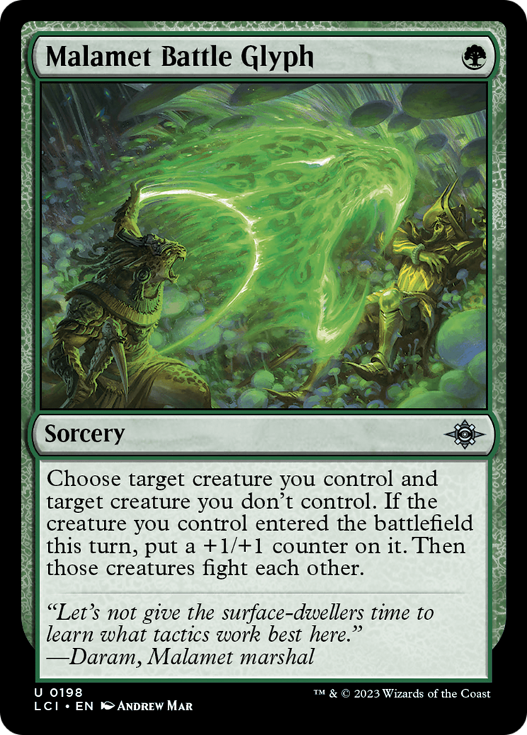 Malamet Battle Glyph [The Lost Caverns of Ixalan] | Gate City Games LLC