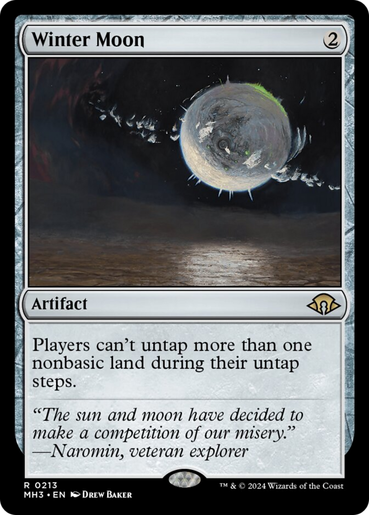 Winter Moon [Modern Horizons 3] | Gate City Games LLC