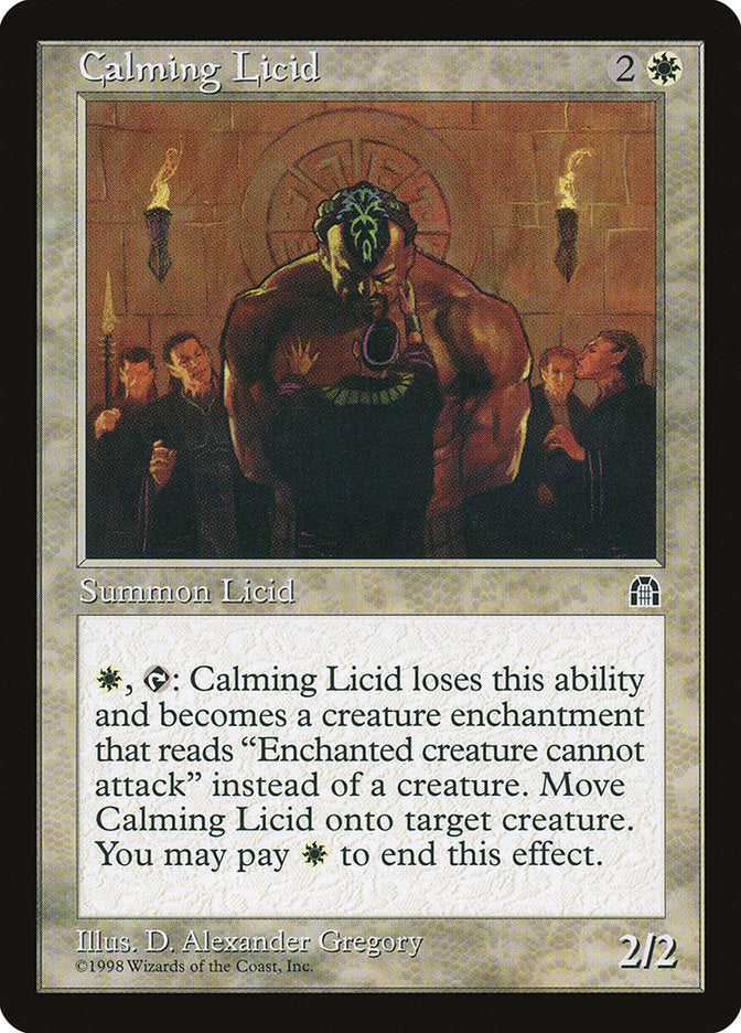 Calming Licid [Stronghold] | Gate City Games LLC