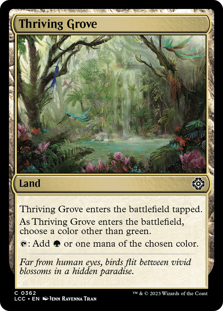 Thriving Grove [The Lost Caverns of Ixalan Commander] | Gate City Games LLC