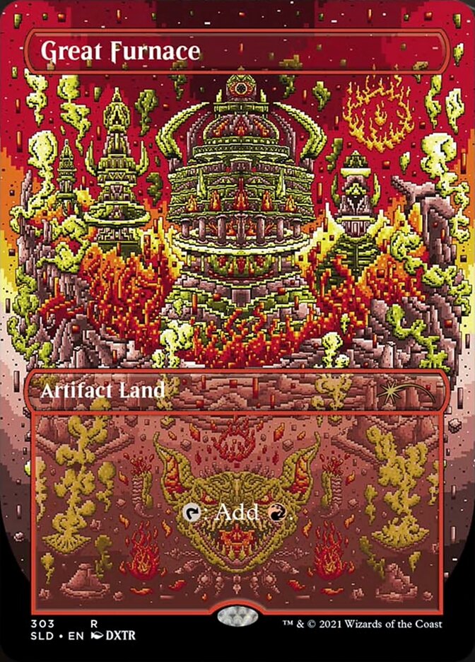 Great Furnace (Borderless) [Secret Lair Drop Series] | Gate City Games LLC