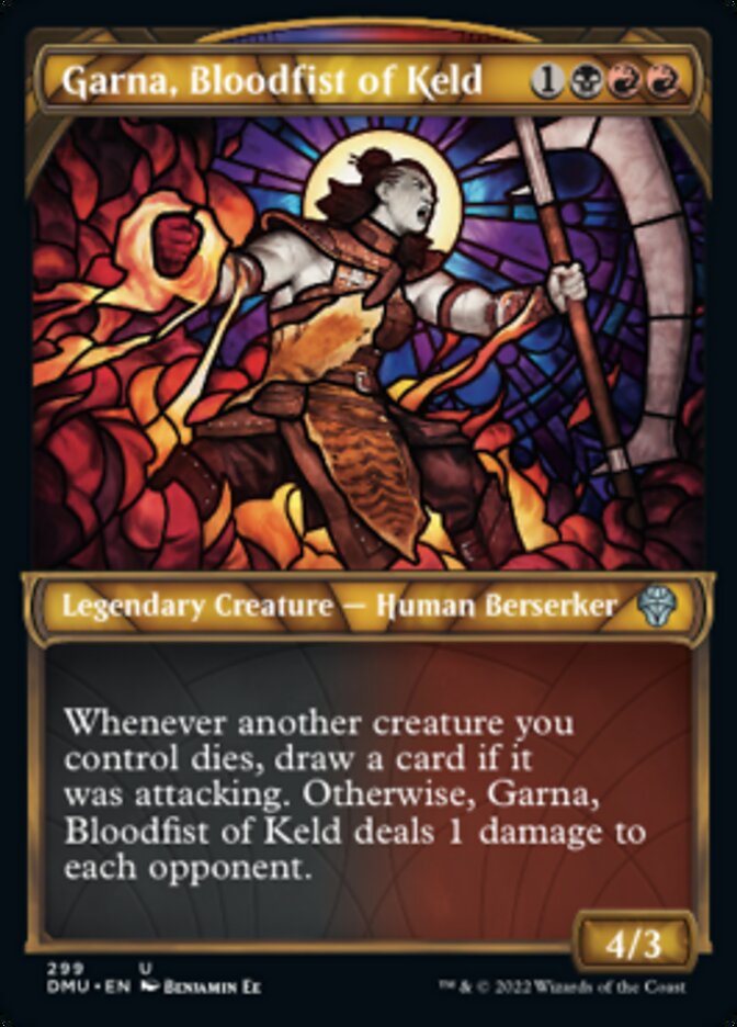 Garna, Bloodfist of Keld (Showcase) [Dominaria United] | Gate City Games LLC