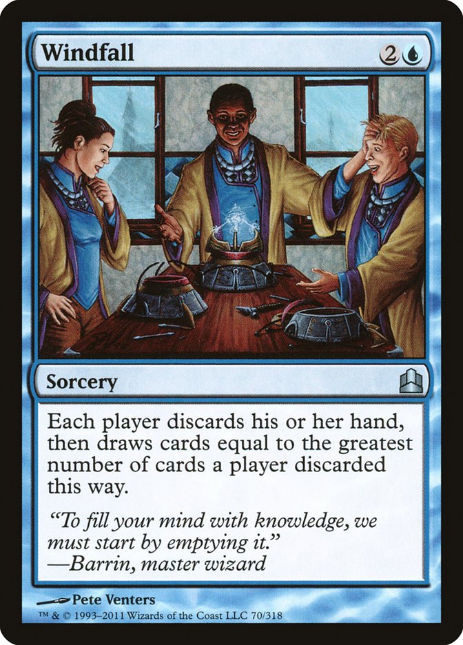Windfall [Commander 2011] | Gate City Games LLC