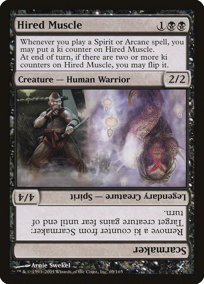 Hired Muscle // Scarmaker [Betrayers of Kamigawa] | Gate City Games LLC