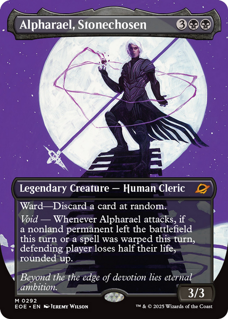 Alpharael, Stonechosen (Borderless) [Edge of Eternities] | Gate City Games LLC