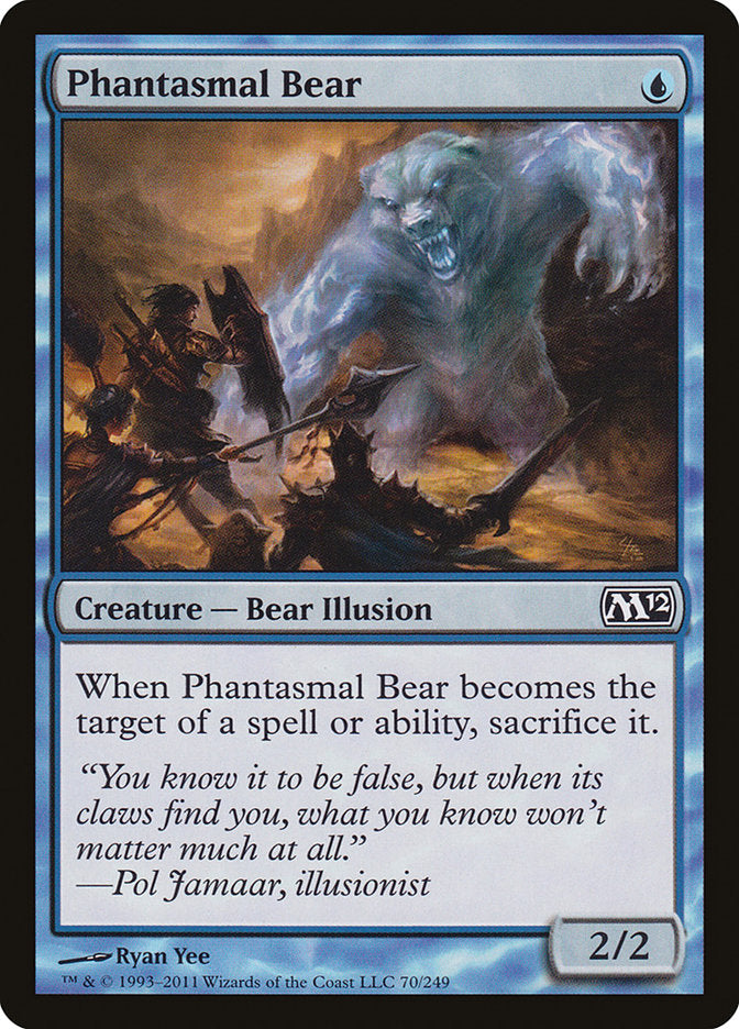 Phantasmal Bear [Magic 2012] | Gate City Games LLC