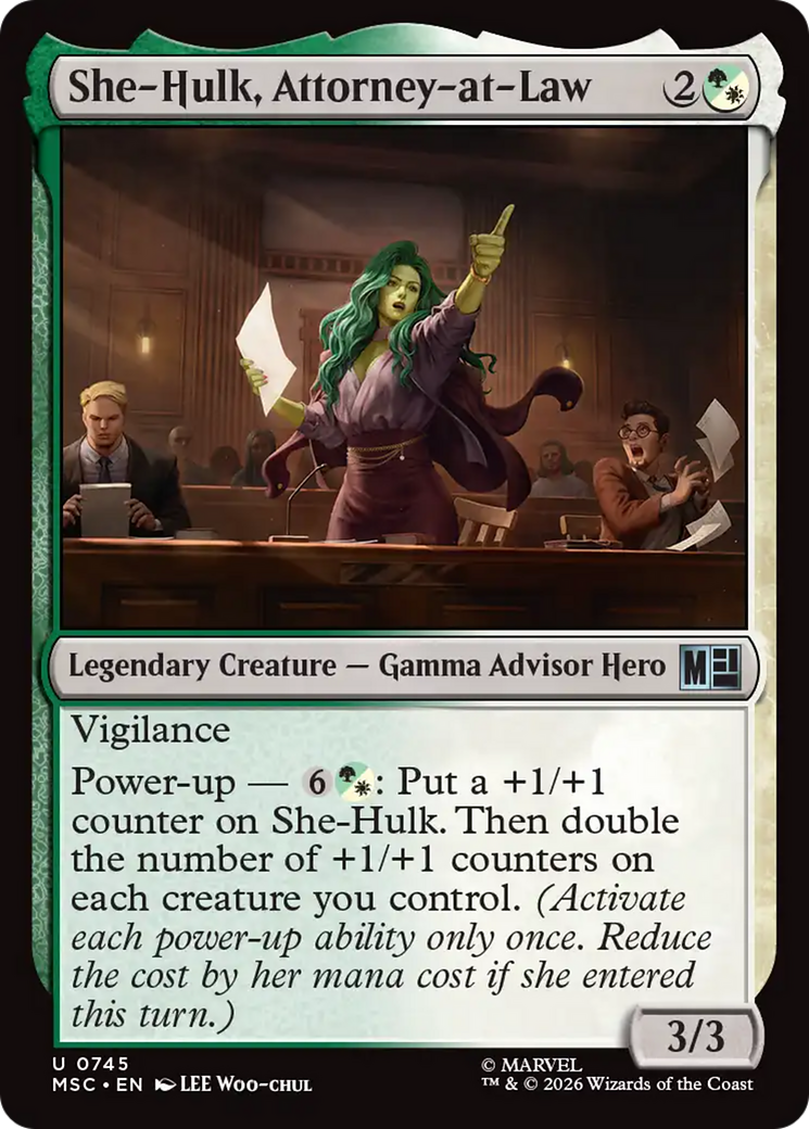 She-Hulk, Wallbreaker (Surge Foil) [Marvel Super Heroes Commander] | Gate City Games LLC