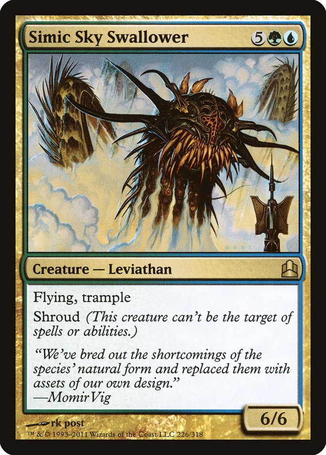 Simic Sky Swallower [Commander 2011] | Gate City Games LLC
