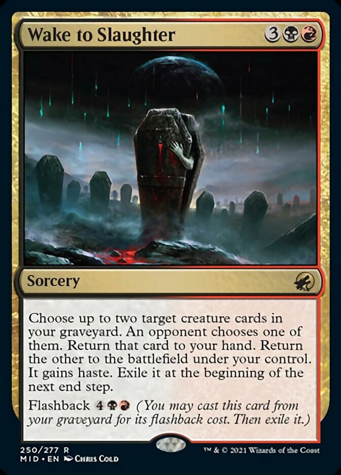 Wake to Slaughter [Innistrad: Midnight Hunt] | Gate City Games LLC