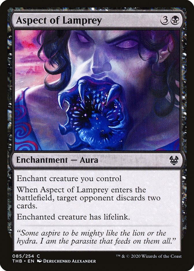 Aspect of Lamprey [Theros Beyond Death] | Gate City Games LLC