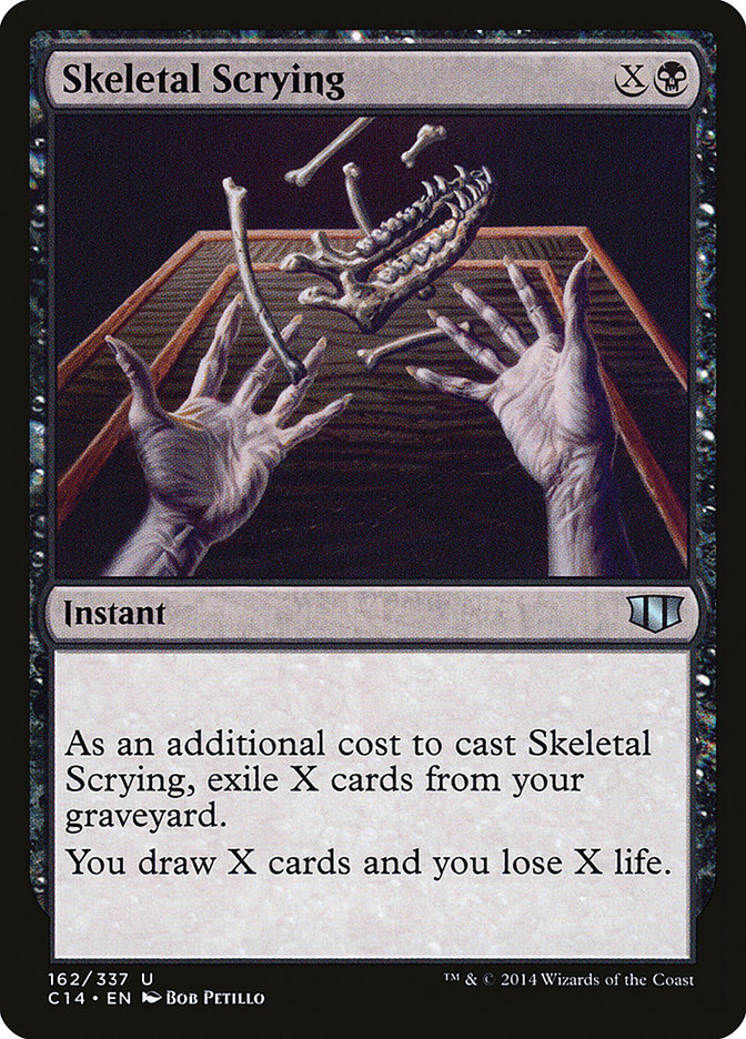 Skeletal Scrying [Commander 2014] | Gate City Games LLC