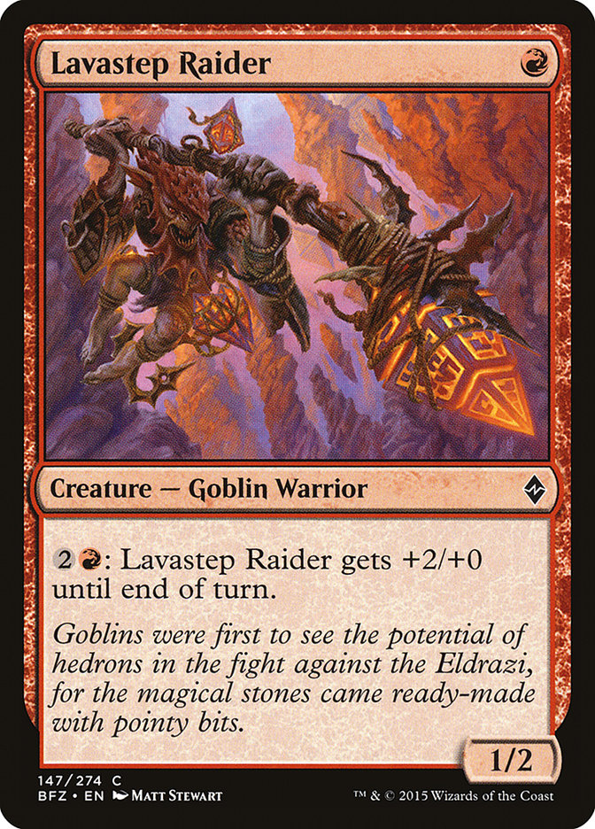 Lavastep Raider [Battle for Zendikar] | Gate City Games LLC