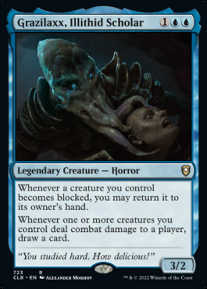 Grazilaxx, Illithid Scholar [Commander Legends: Battle for Baldur's Gate] | Gate City Games LLC