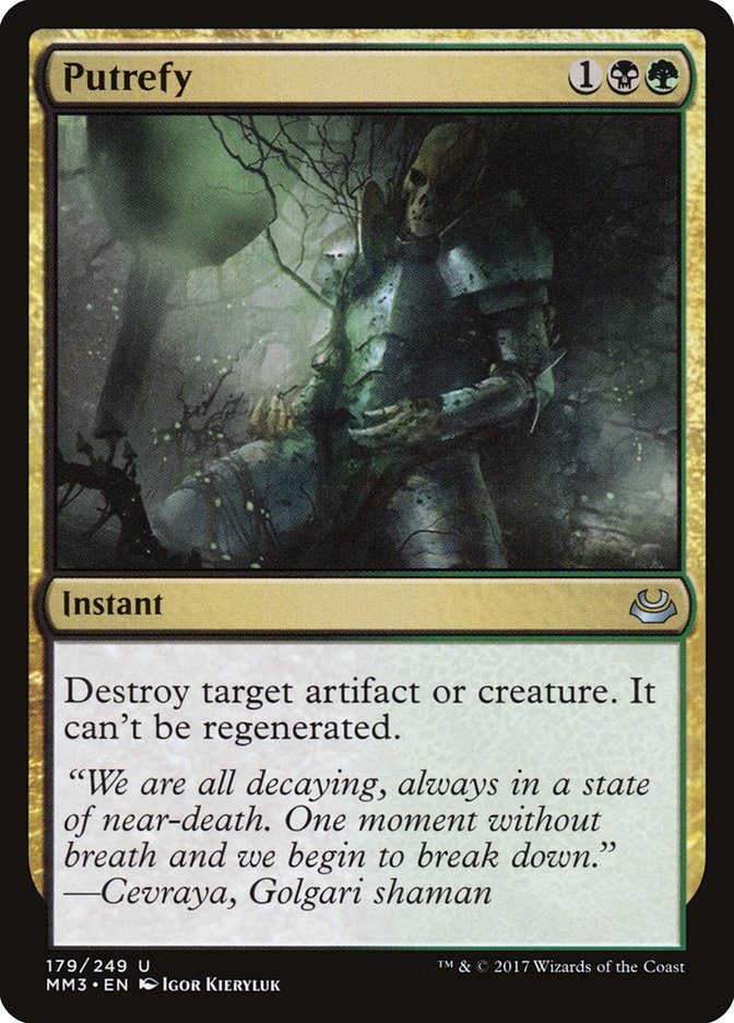 Putrefy [Modern Masters 2017] | Gate City Games LLC