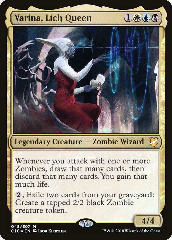 Varina, Lich Queen [Commander 2018] | Gate City Games LLC