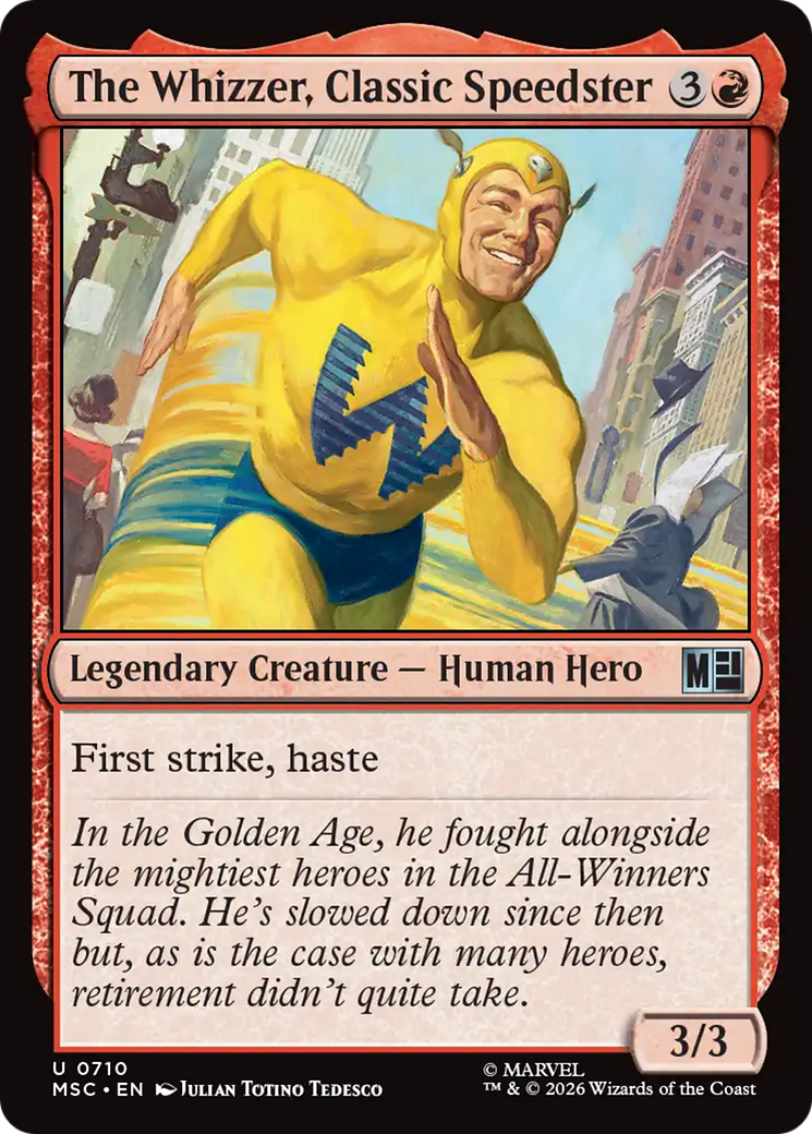 The Whizzer, Classic Speedster [Marvel Super Heroes Commander] | Gate City Games LLC