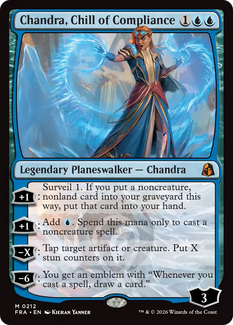 Chandra, Chill of Compliance [Reality Fracture] | Gate City Games LLC