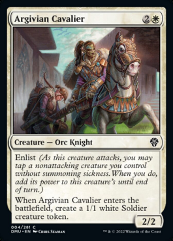 Argivian Cavalier [Dominaria United] | Gate City Games LLC