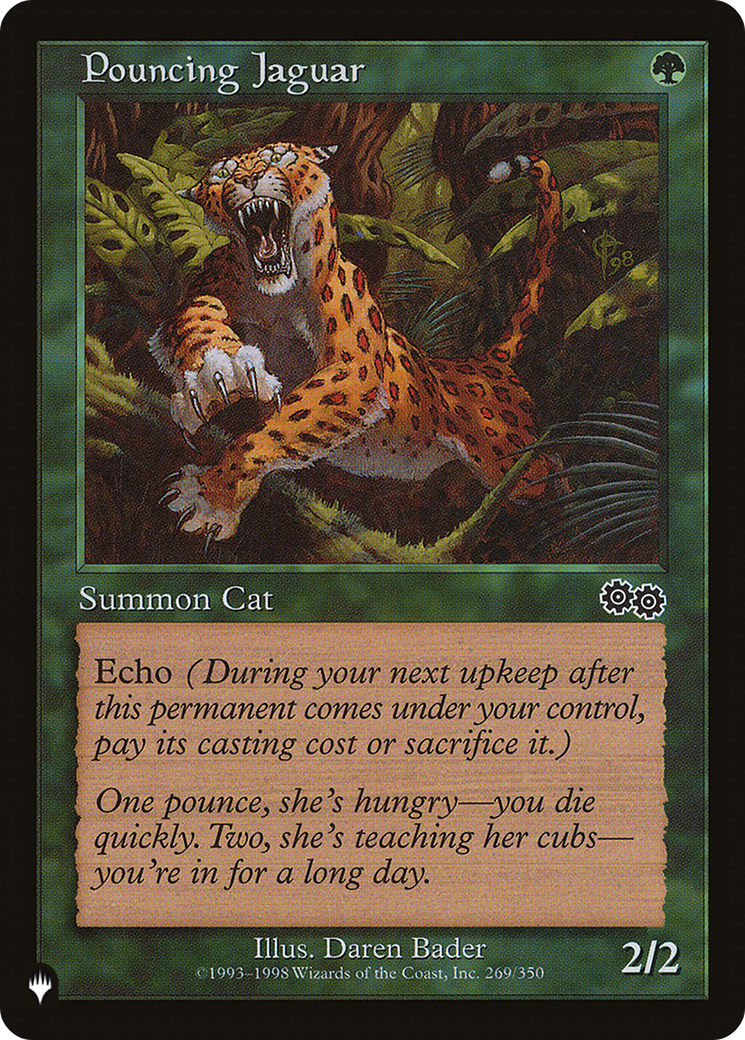Pouncing Jaguar [The List] | Gate City Games LLC
