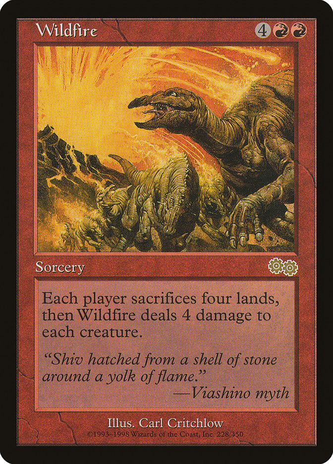 Wildfire [Urza's Saga] | Gate City Games LLC