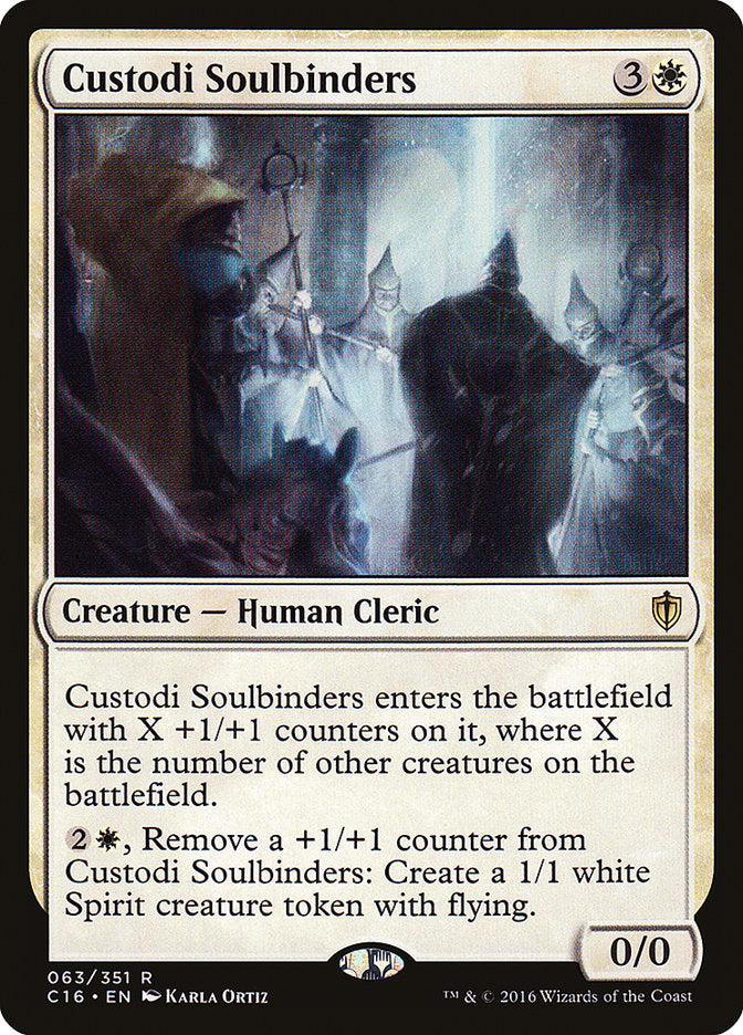 Custodi Soulbinders [Commander 2016] | Gate City Games LLC