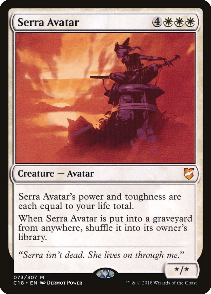 Serra Avatar [Commander 2018] | Gate City Games LLC