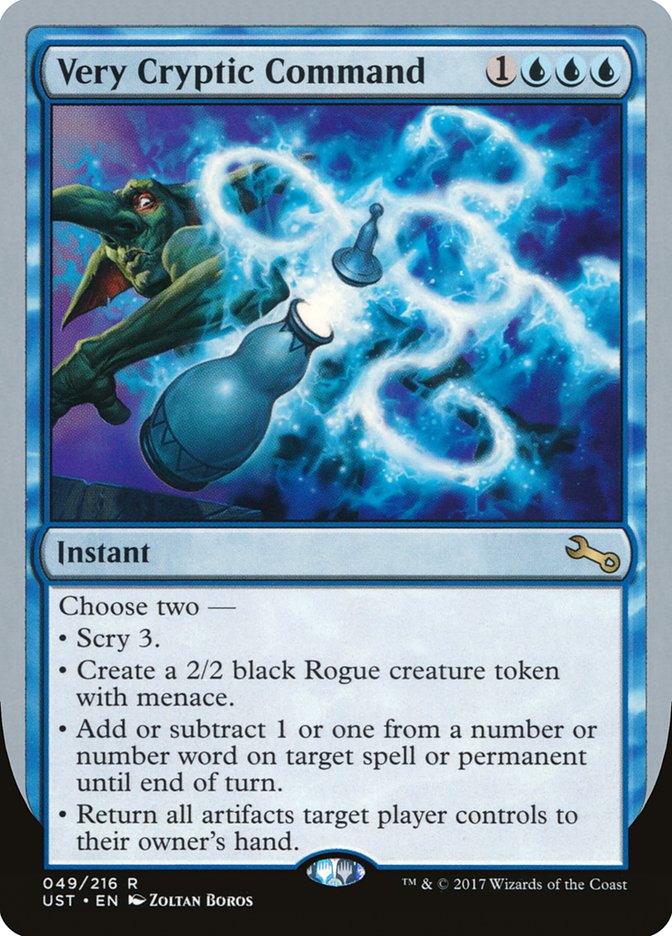 Very Cryptic Command (Scry) [Unstable] | Gate City Games LLC