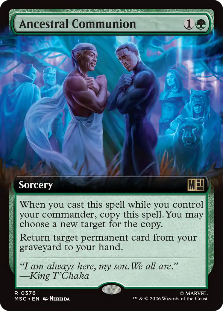 Ancestral Communion (Extended Art) [Marvel Super Heroes Commander] | Gate City Games LLC