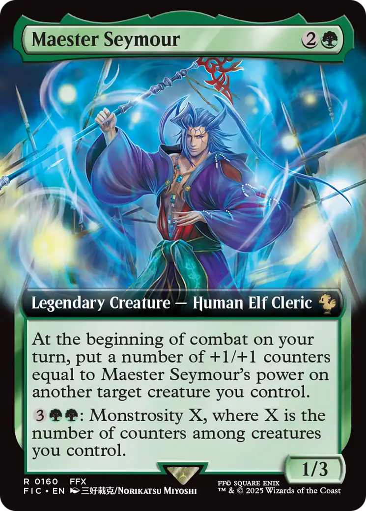 Maester Seymour (Extended Art) [FINAL FANTASY Commander] | Gate City Games LLC