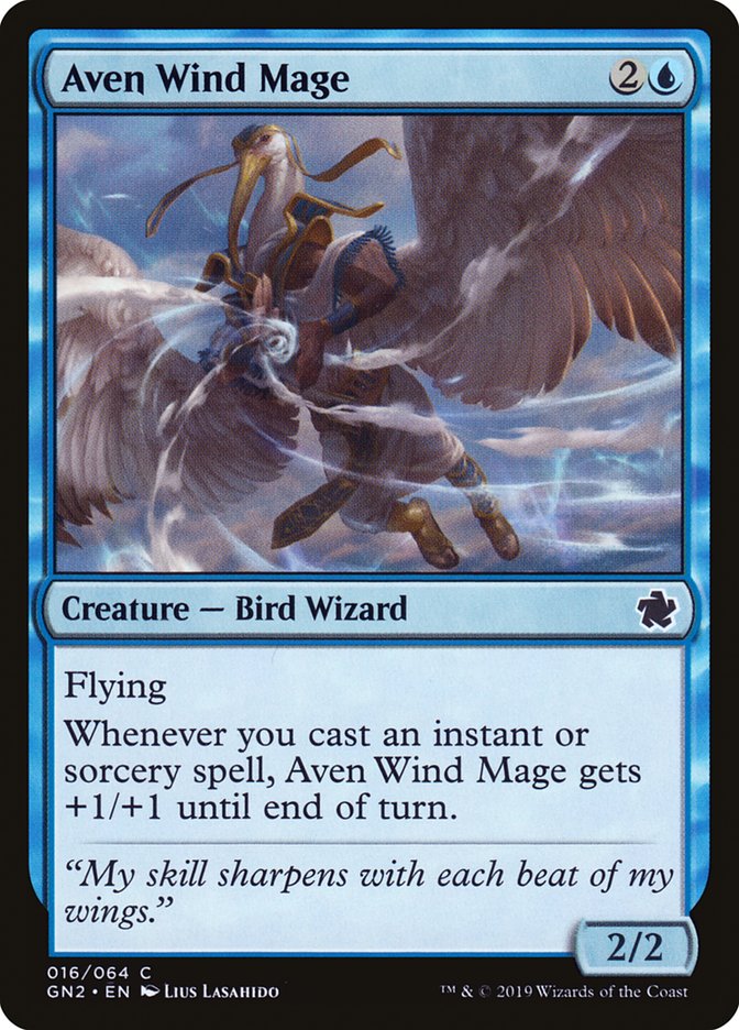 Aven Wind Mage [Game Night 2019] | Gate City Games LLC