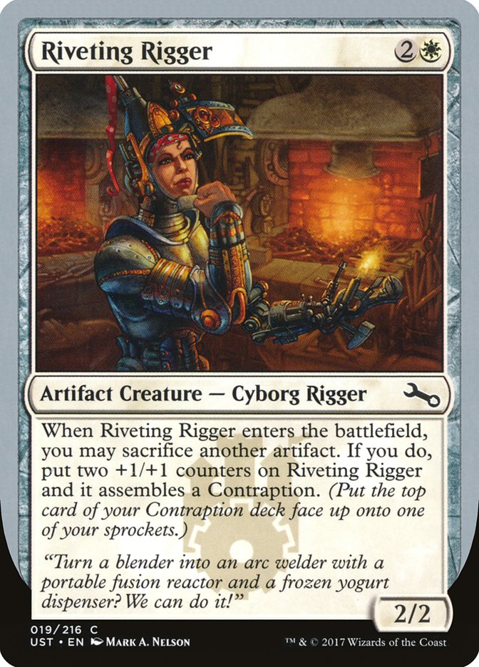 Riveting Rigger [Unstable] | Gate City Games LLC
