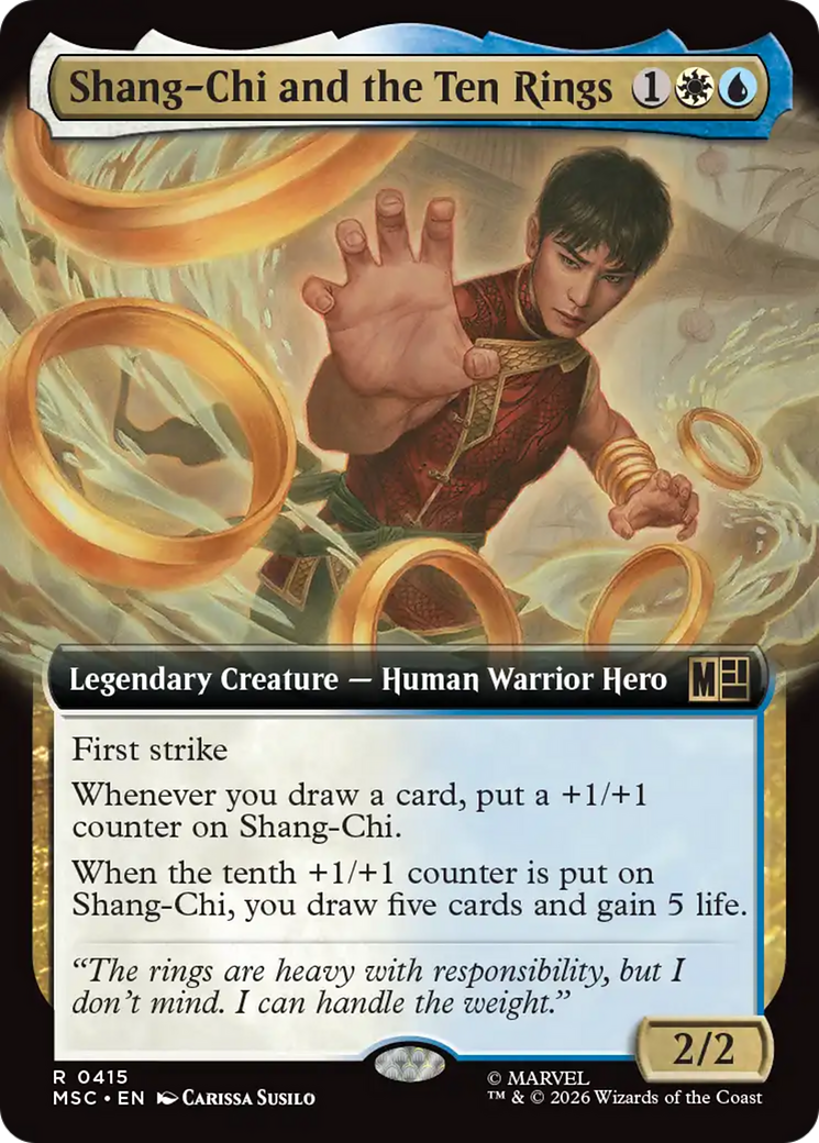 Shang-Chi and the Ten Rings (Extended Art) [Marvel Super Heroes Commander] | Gate City Games LLC