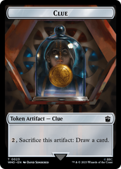 Dalek // Clue (0023) Double-Sided Token [Doctor Who Tokens] | Gate City Games LLC