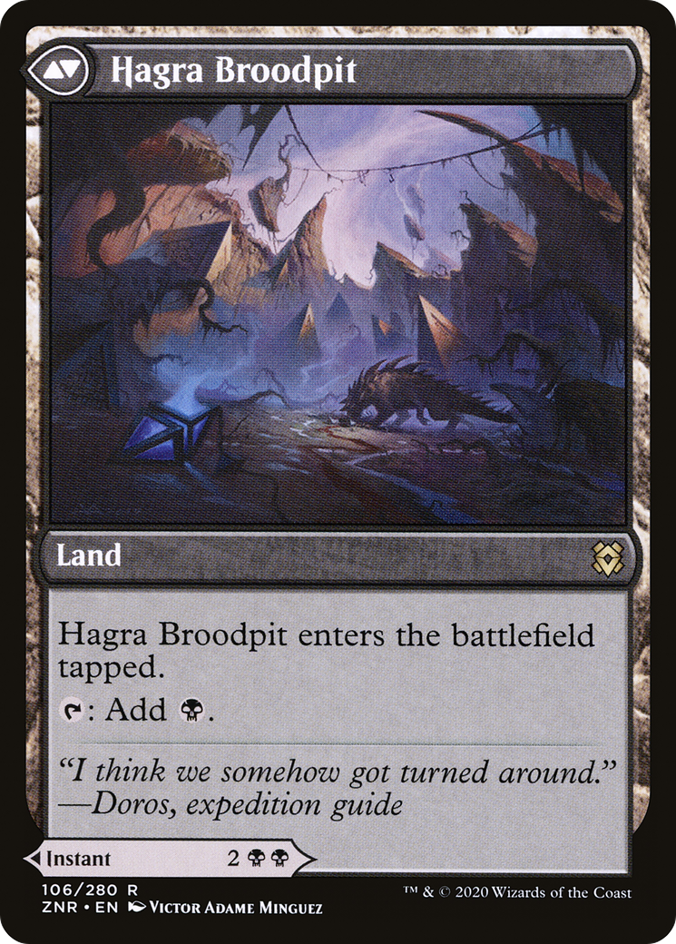 Hagra Mauling // Hagra Broodpit [Secret Lair: From Cute to Brute] | Gate City Games LLC