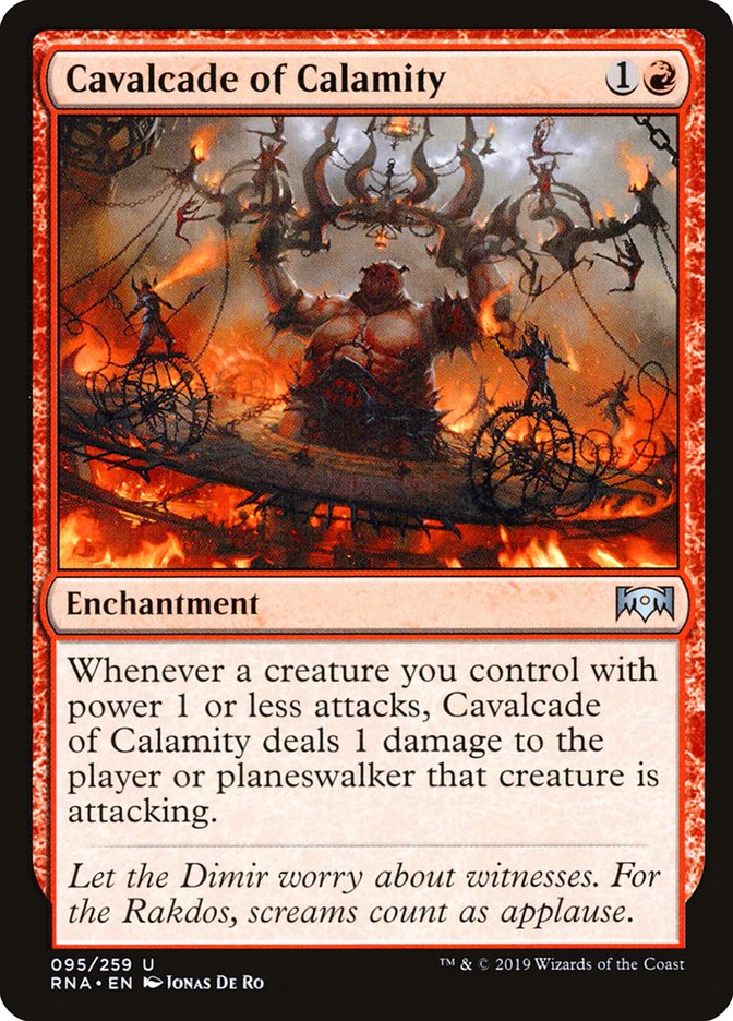 Cavalcade of Calamity [Ravnica Allegiance] | Gate City Games LLC