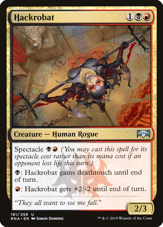 Hackrobat [Ravnica Allegiance] | Gate City Games LLC