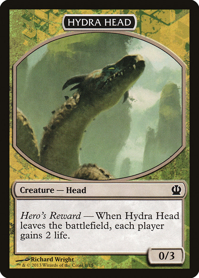 Hydra Head Token [Theros Face the Hydra] | Gate City Games LLC