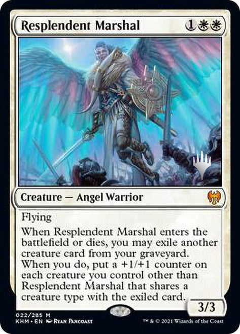 Resplendent Marshal (Promo Pack) [Kaldheim Promos] | Gate City Games LLC