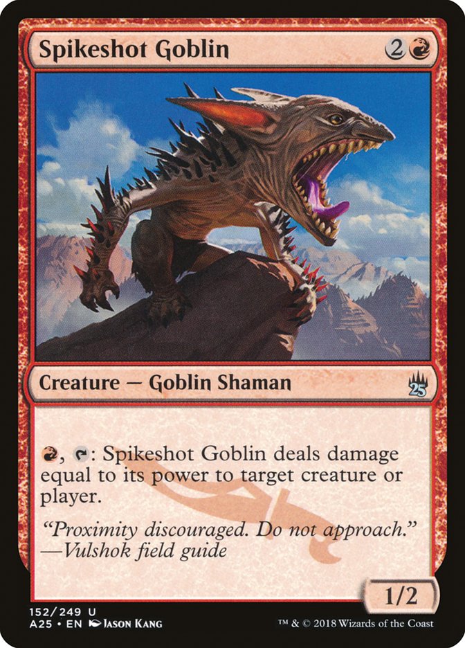 Spikeshot Goblin [Masters 25] | Gate City Games LLC