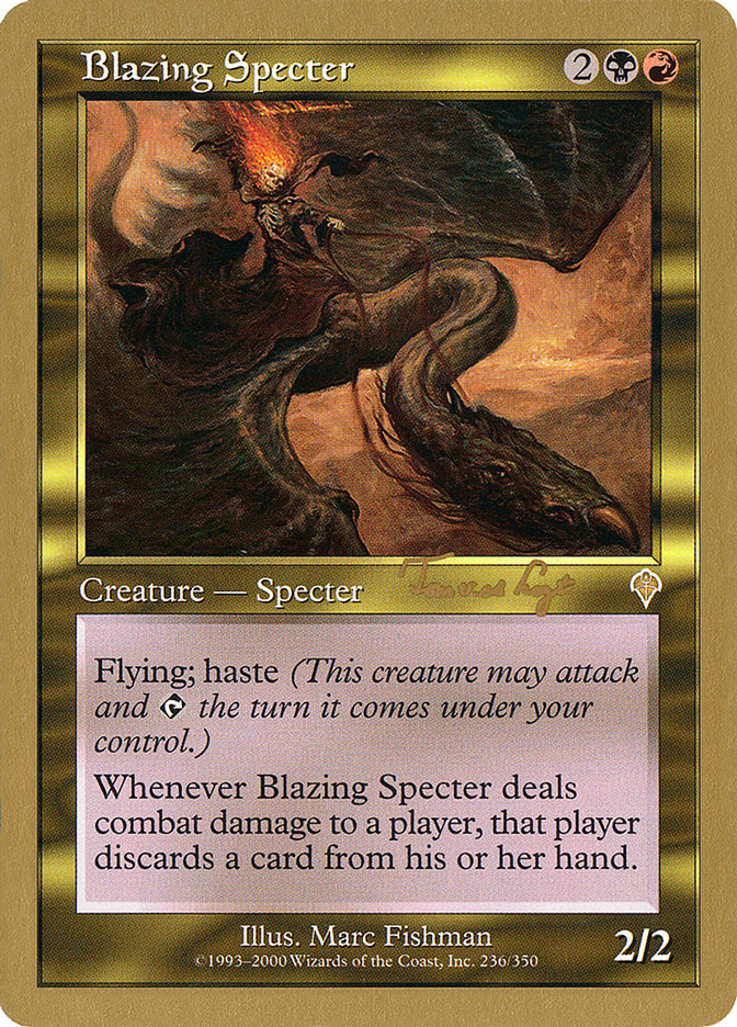 Blazing Specter (Tom van de Logt) [World Championship Decks 2001] | Gate City Games LLC