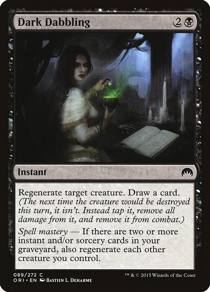 Dark Dabbling [Magic Origins] | Gate City Games LLC