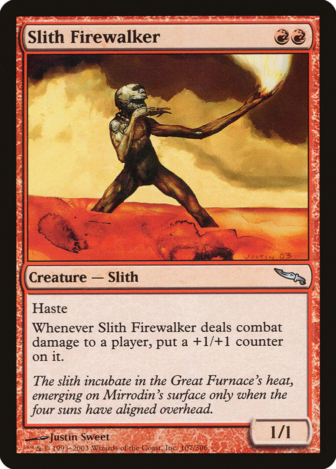 Slith Firewalker [Mirrodin] | Gate City Games LLC