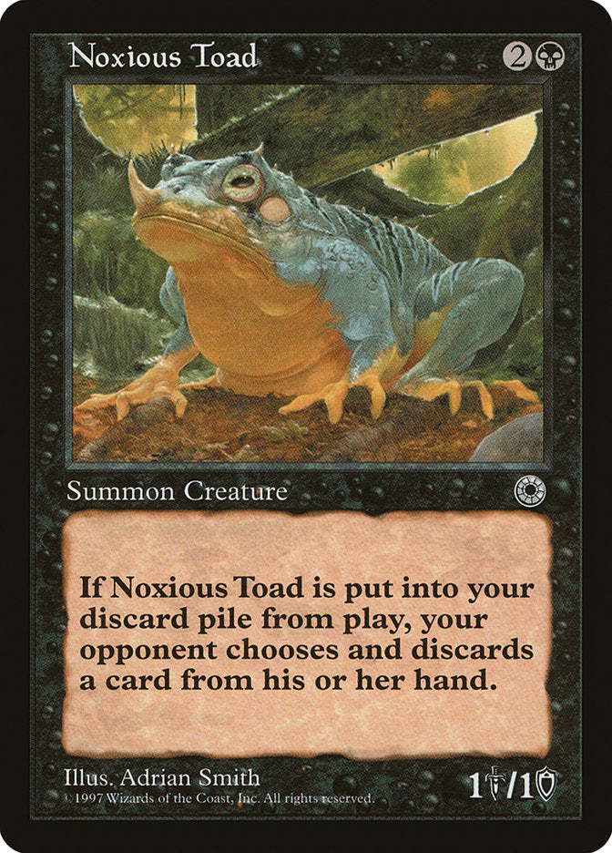 Noxious Toad [Portal] | Gate City Games LLC