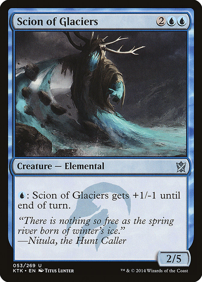 Scion of Glaciers [Khans of Tarkir] | Gate City Games LLC