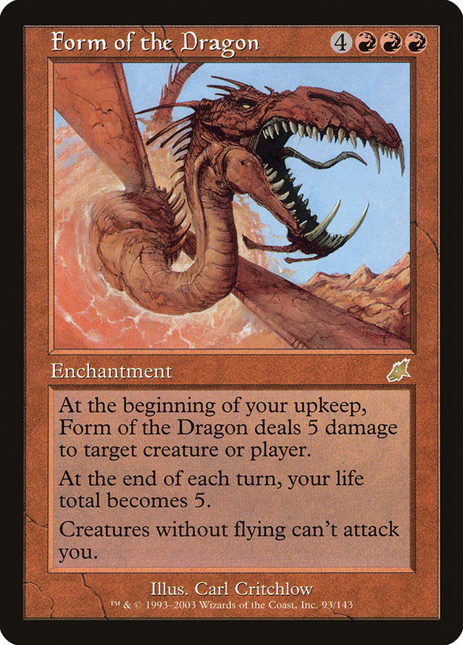 Form of the Dragon [Scourge] | Gate City Games LLC