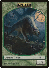 Human // Wolf Double-Sided Token [Friday Night Magic 2012] | Gate City Games LLC