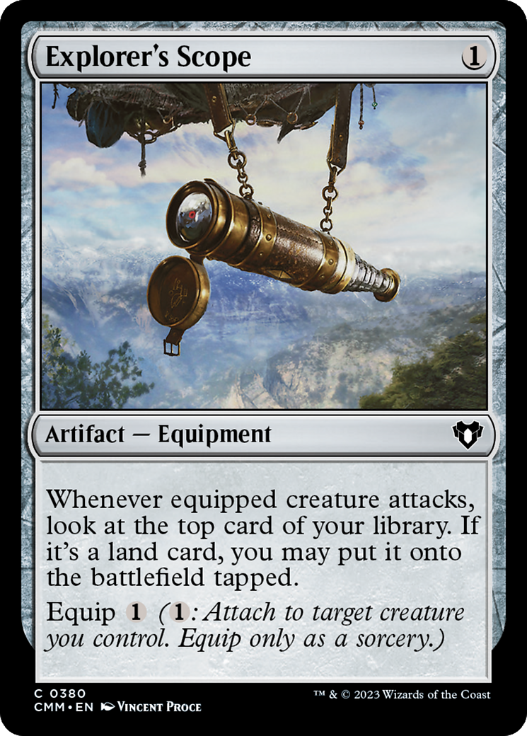 Explorer's Scope [Commander Masters] | Gate City Games LLC
