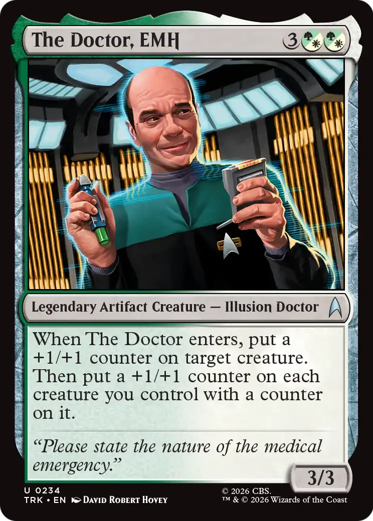 The Doctor, EMH [Star Trek] | Gate City Games LLC